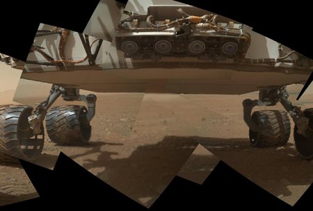 Марсоход Curiosity сделал новые снимки